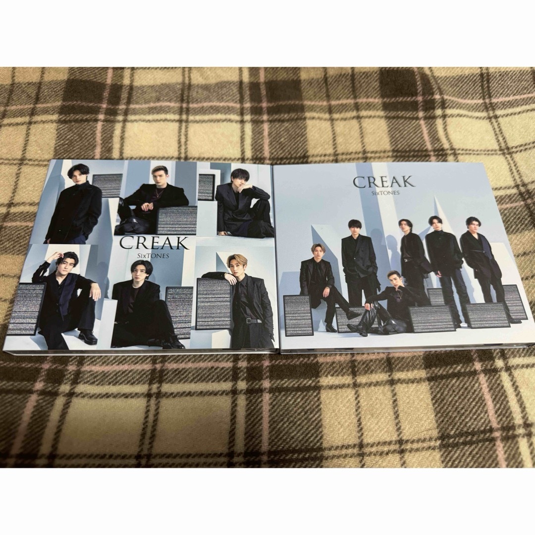 SixTONES(ストーンズ)のSixTONES CREAK 初回限定盤 2枚セット エンタメ/ホビーのCD(ポップス/ロック(邦楽))の商品写真