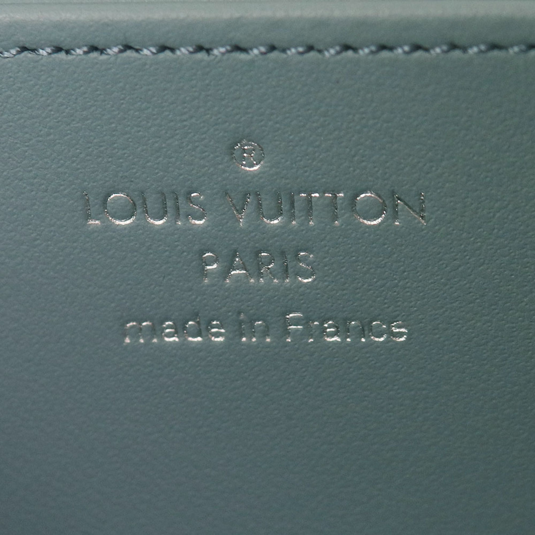 LOUIS VUITTON(ルイヴィトン)のルイ ヴィトン ジッピー ウォレット ラウンドファスナー 長財布 日本限定色 モノグラム エンボス ラムスキン レザー ブルーグラシエール ブルー グリーン シルバー金具 M81707 箱付 LOUIS VUITTON（新品・未使用品） レディースのファッション小物(財布)の商品写真