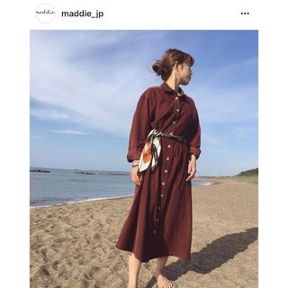 ロキエ(Lochie)のmaddie vintage ロングワンピース(ロングワンピース/マキシワンピース)