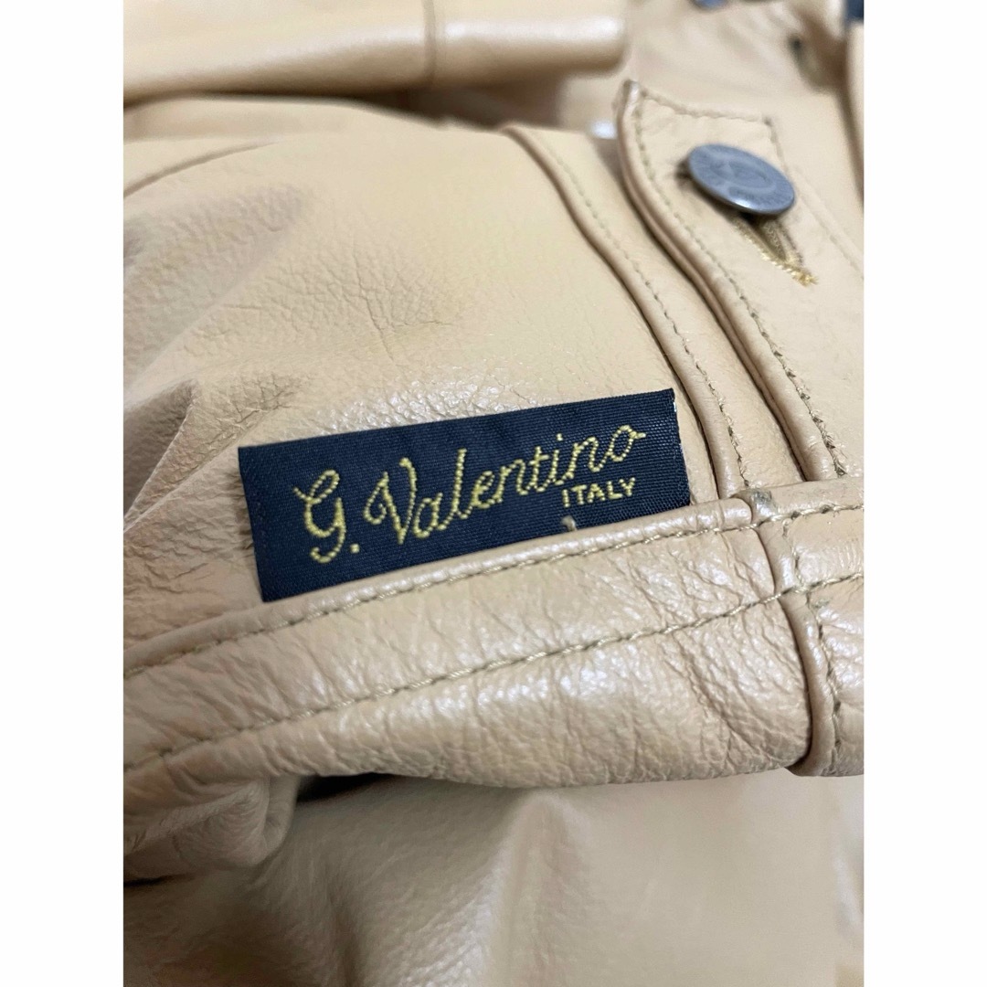 GIANNI VALENTINO(ジャンニバレンチノ)のGIANNI VALENTINO 牛革　レザージャケット メンズのジャケット/アウター(レザージャケット)の商品写真