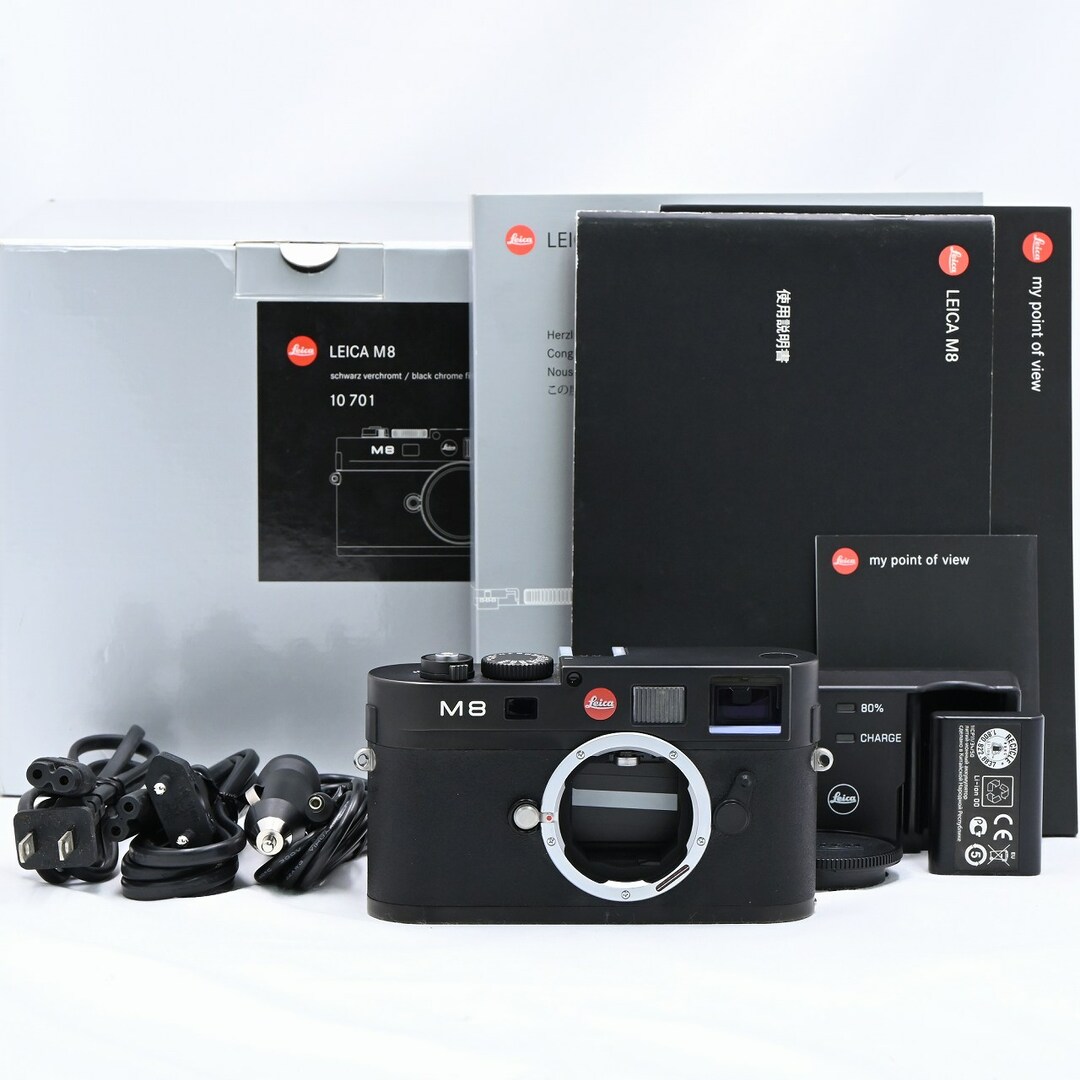 LEICA(ライカ)のLeica M8 ブラッククローム スマホ/家電/カメラのカメラ(デジタル一眼)の商品写真