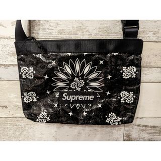 国内正規品■Supreme Leather Shoulder Bag Black