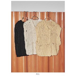 トゥデイフル(TODAYFUL)のトゥデイフル TODAYFUL Chunky Hand Knitvest(ベスト/ジレ)