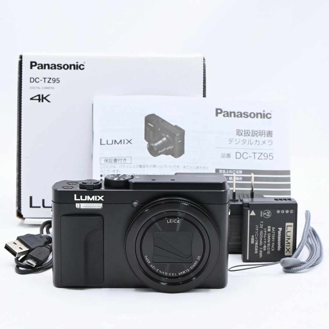Panasonic - Panasonic LUMIX DC-TZ95-K ブラックの通販 by Panasonic - Panasonic LUMIX DC-TZ95-K ブラックの通販 by