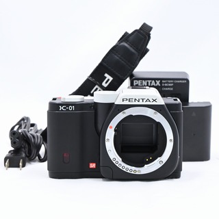 ペンタックス(PENTAX)のPENTAX K-01 ボディ ブラック×ブラック(ミラーレス一眼)