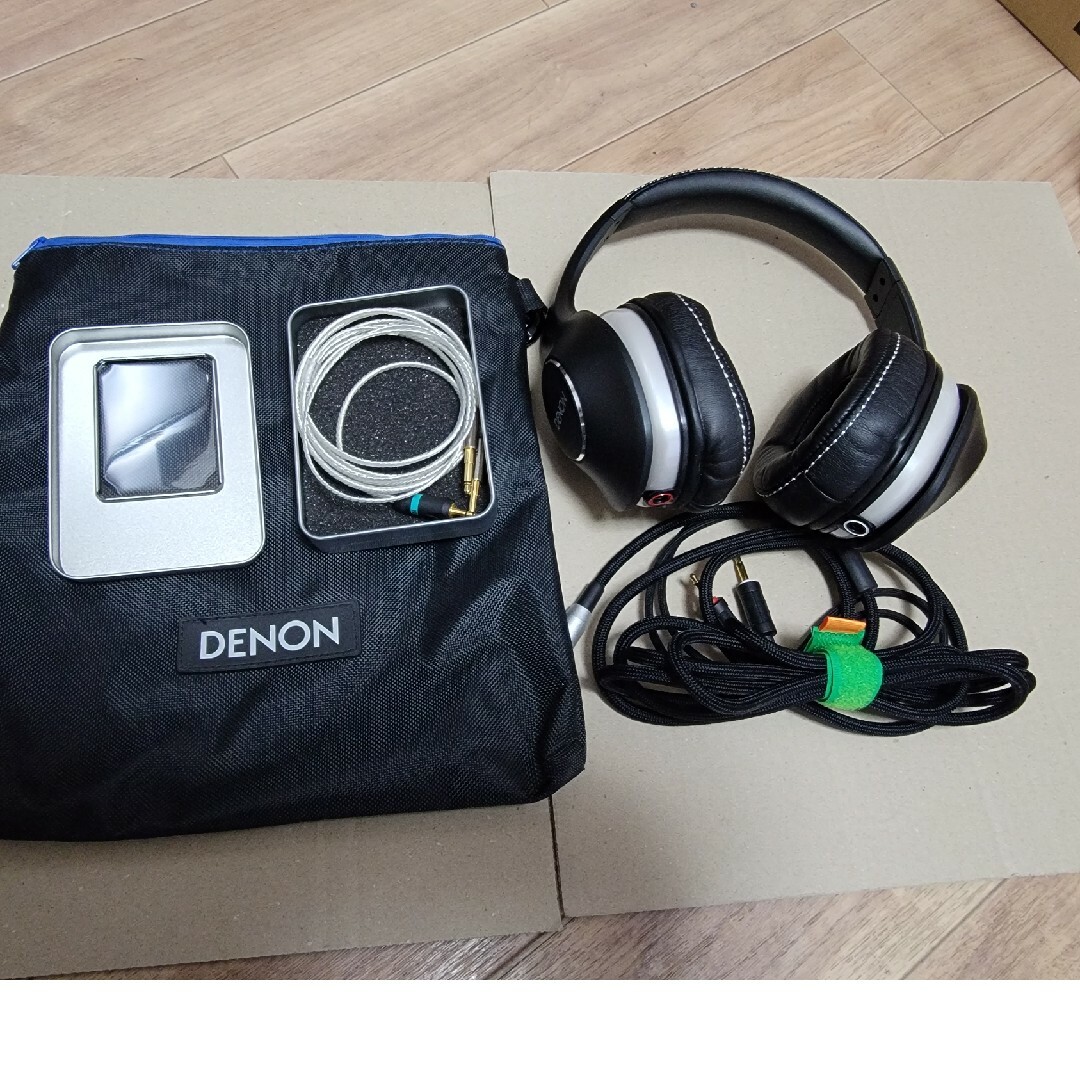 DENON(デノン)のDENON/デノン MUSIC MANIAC AH-D600 ケーブル2本付き スマホ/家電/カメラのオーディオ機器(ヘッドフォン/イヤフォン)の商品写真