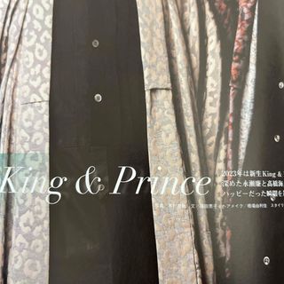 キングアンドプリンス(King & Prince)のKing & Prince TVnavi SMILE  2024年 2月号 (音楽/芸能)