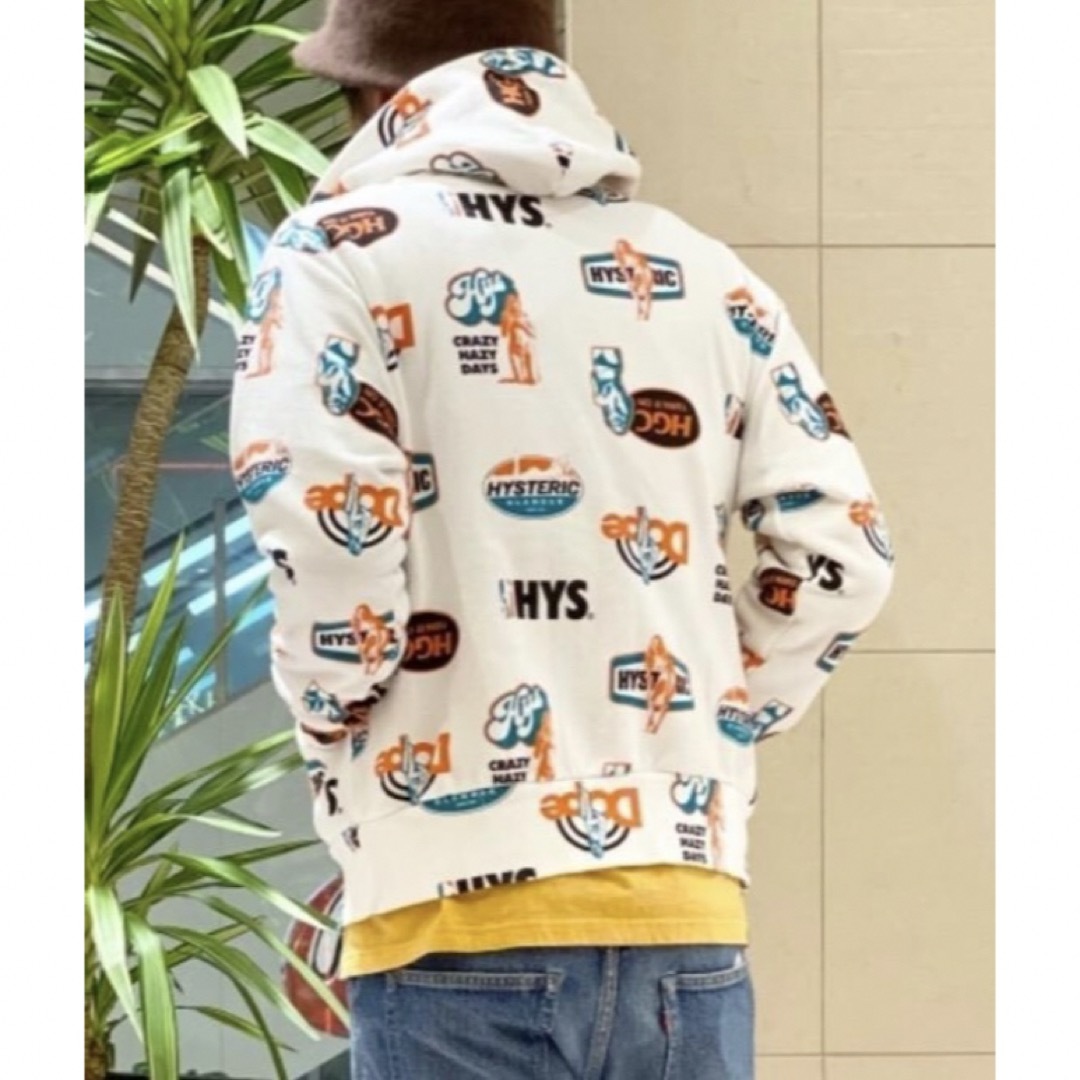 HYSTERIC GLAMOUR - 人気完売 ヒステリックグラマーロゴパーカー HYSTERIC GLAMOUR - 人気完売 ヒステリックグラマーロゴパーカー