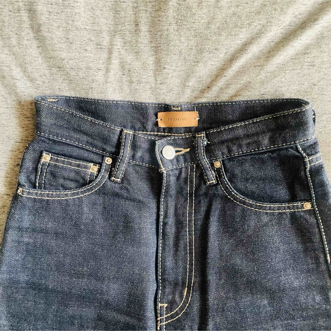 TODAYFUL(トゥデイフル)のtodayful Brad's Denim24サイズ トゥデイフル レディースのパンツ(デニム/ジーンズ)の商品写真