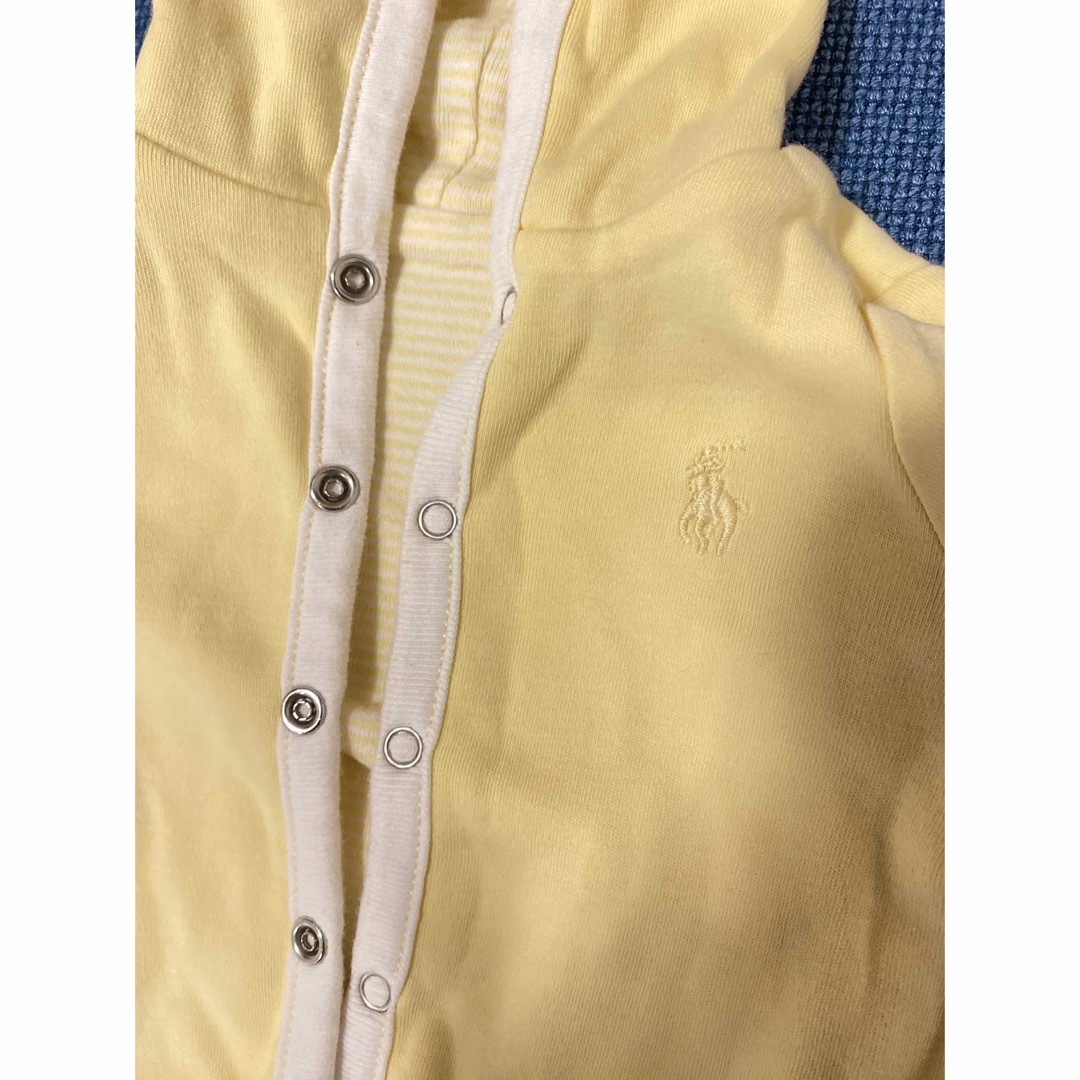 POLO RALPH LAUREN(ポロラルフローレン)のラルフローレン　上着　リバーシブル　新生児 キッズ/ベビー/マタニティのベビー服(~85cm)(カーディガン/ボレロ)の商品写真