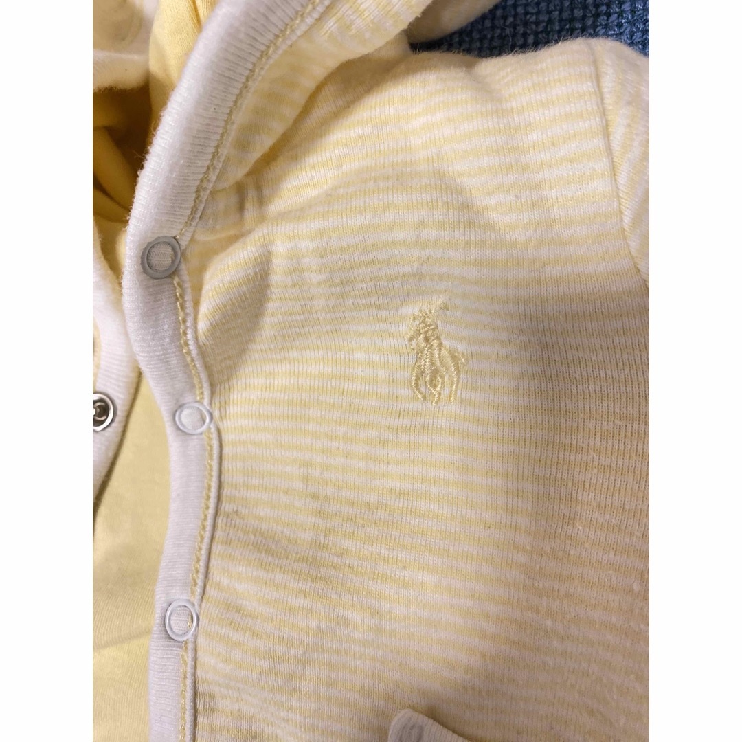 POLO RALPH LAUREN(ポロラルフローレン)のラルフローレン　上着　リバーシブル　新生児 キッズ/ベビー/マタニティのベビー服(~85cm)(カーディガン/ボレロ)の商品写真