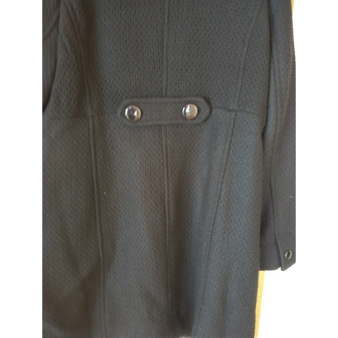 レディース　フォーマルコート　黒 レディースのジャケット/アウター(ロングコート)の商品写真