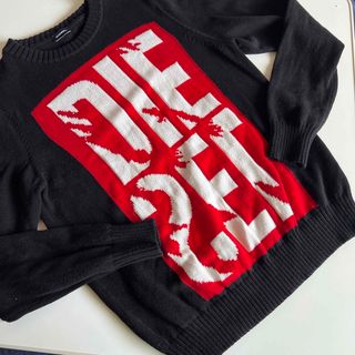 ディーゼル(DIESEL)の美品★DIESEL★綿ニット(ニット/セーター)