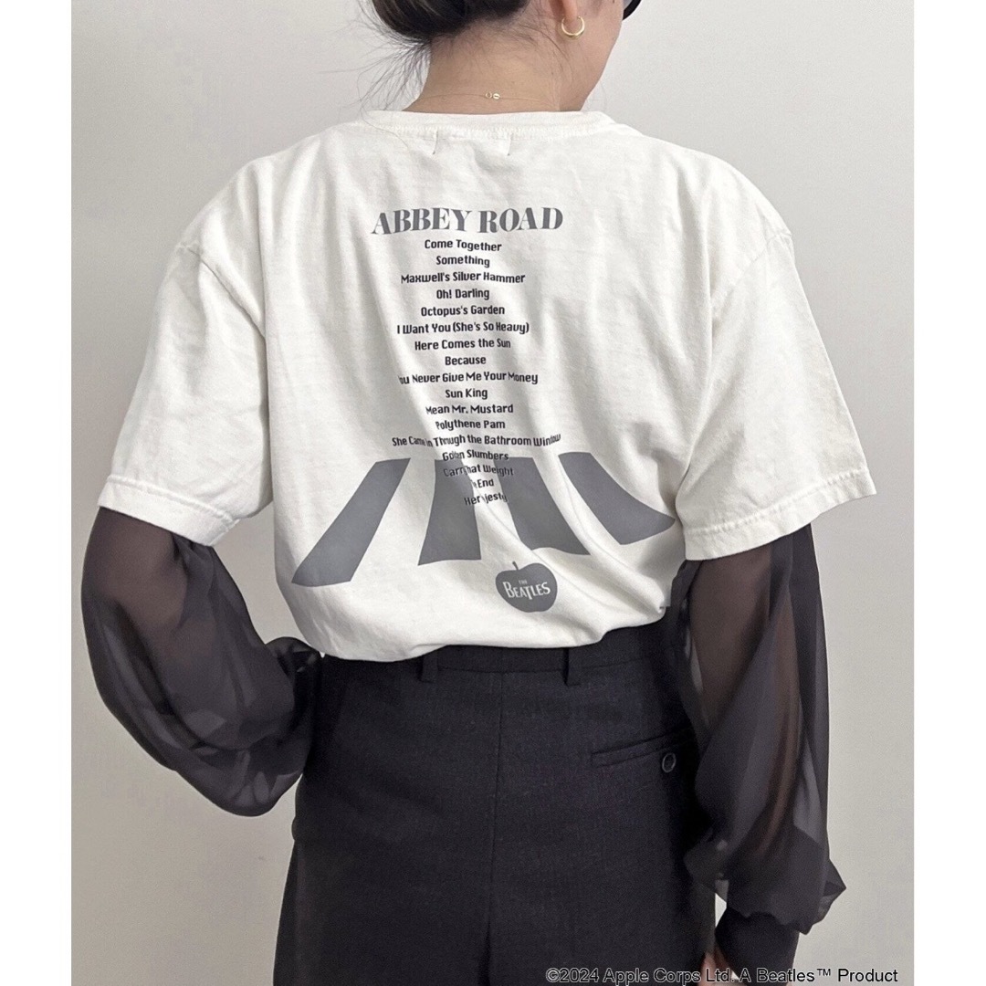 L'Appartement DEUXIEME CLASSE(アパルトモンドゥーズィエムクラス)のアパルトモン　GOOD ROCK SPEED THE BEATLES TEE レディースのトップス(Tシャツ(半袖/袖なし))の商品写真