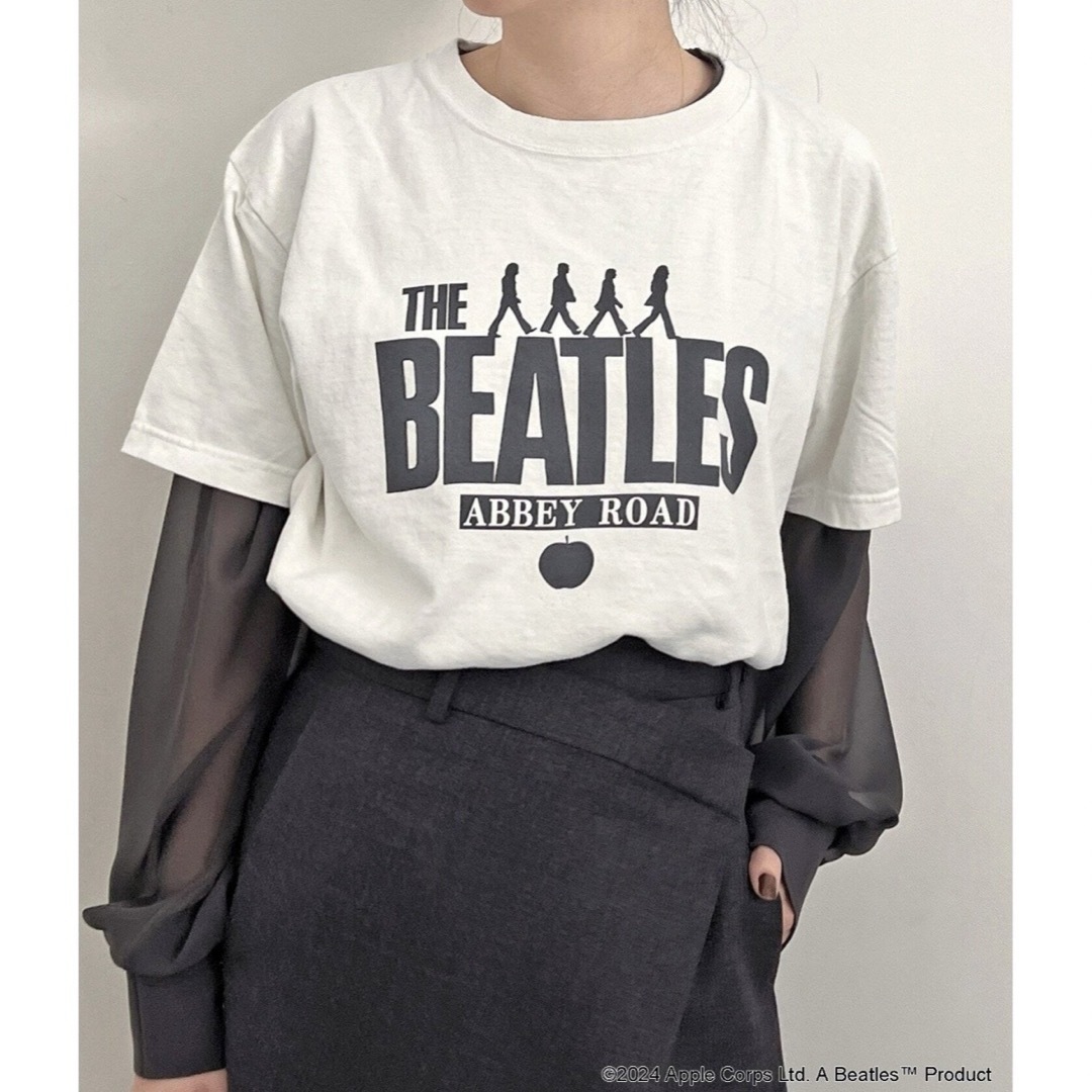 L'Appartement DEUXIEME CLASSE(アパルトモンドゥーズィエムクラス)のアパルトモン　GOOD ROCK SPEED THE BEATLES TEE レディースのトップス(Tシャツ(半袖/袖なし))の商品写真