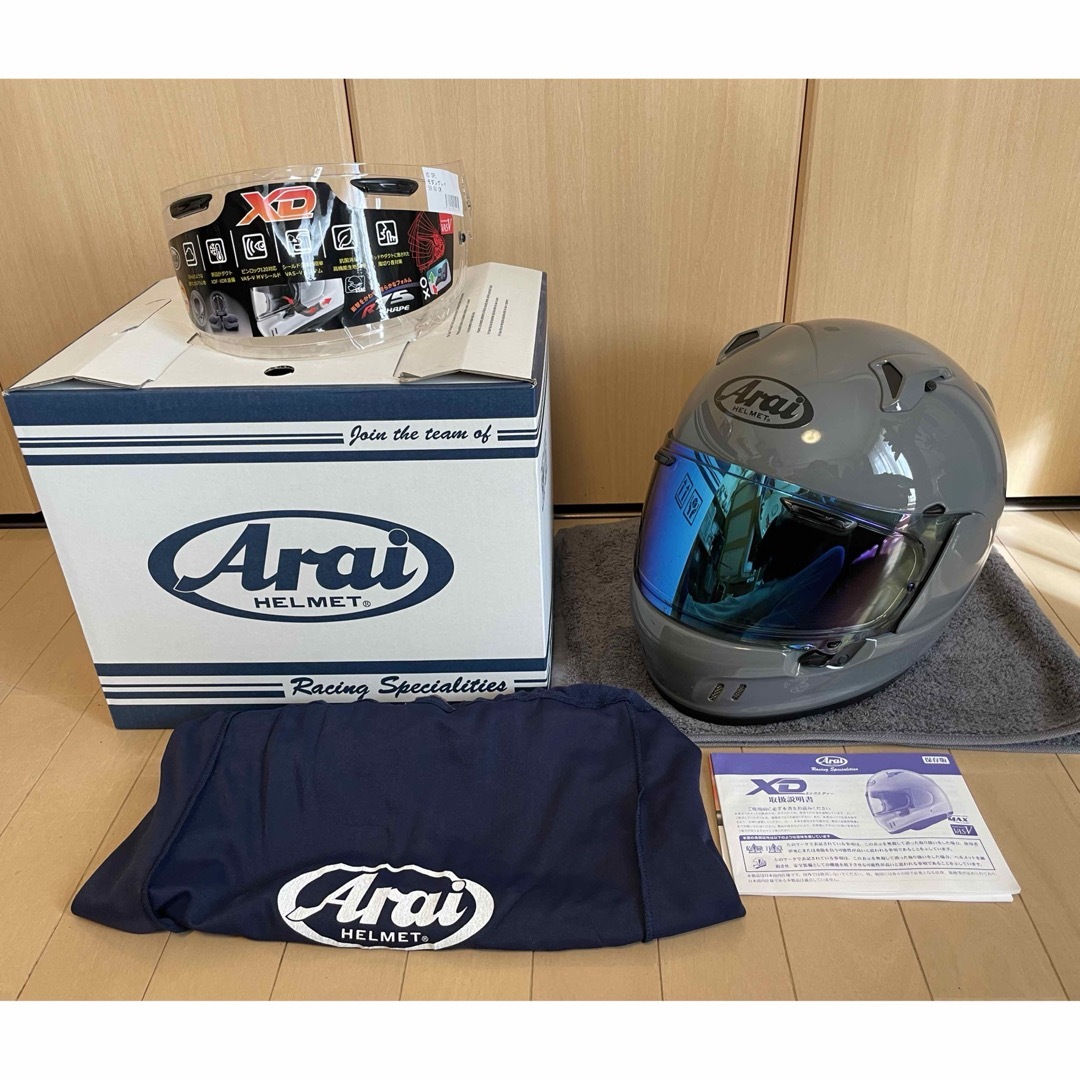 Arai(アライ)のArai XD モダングレー(数量限定カラー) 自動車/バイクのバイク(ヘルメット/シールド)の商品写真