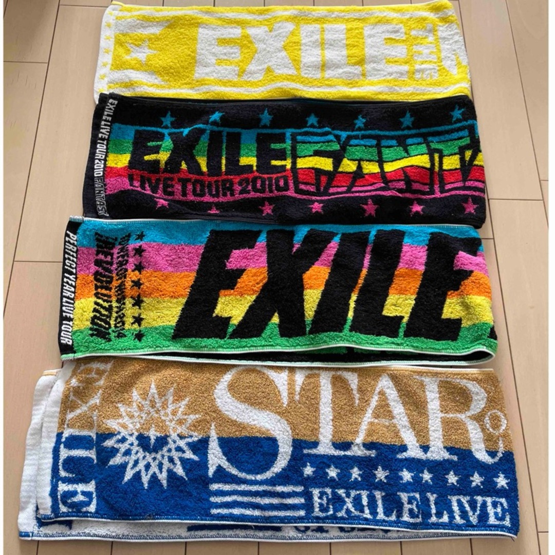 EXILE(エグザイル)のEXILE マフラータオル　セット エンタメ/ホビーのタレントグッズ(ミュージシャン)の商品写真