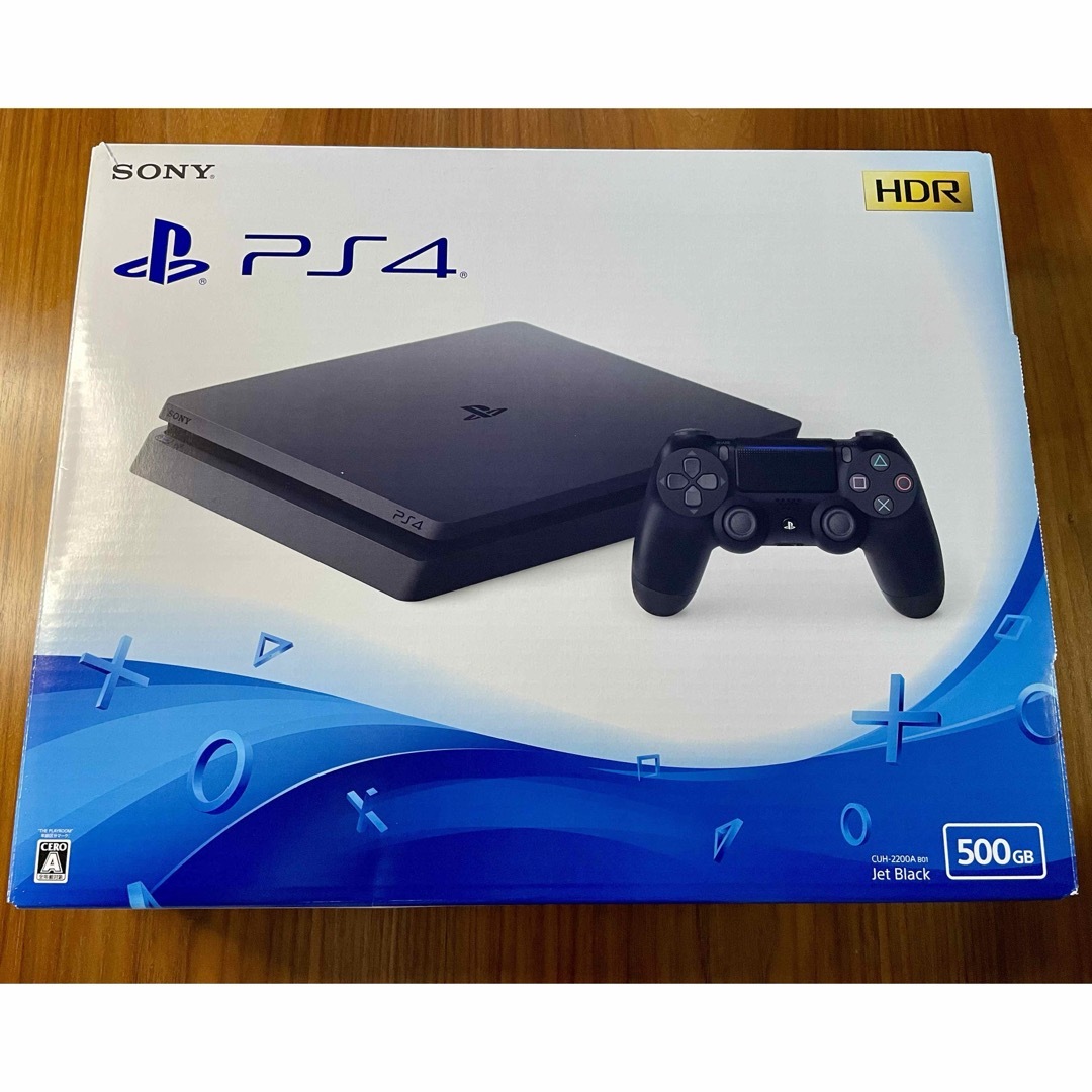 PlayStation(プレイステーション)のプレイステーション4 PS4 ps4 ブラック 黒 PlayStation4 エンタメ/ホビーのゲームソフト/ゲーム機本体(家庭用ゲーム機本体)の商品写真
