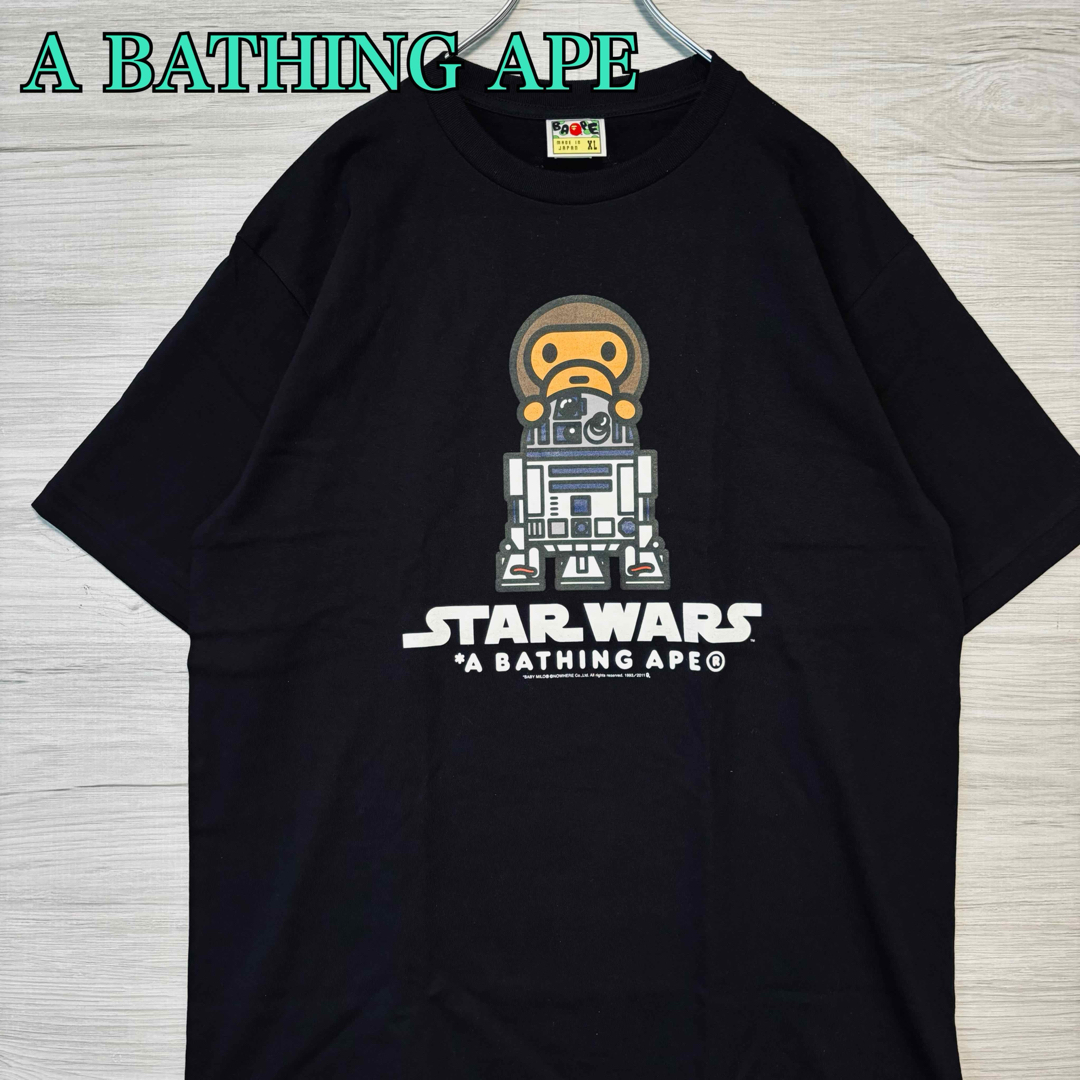 A BATHING APE(アベイシングエイプ)の【入手困難】アベイシングエイプ × スターウォーズ コラボTシャツ マイロ レア メンズのトップス(Tシャツ/カットソー(半袖/袖なし))の商品写真