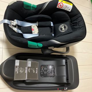 サイベックス(cybex)の美品サイベックスチャイルドシート　エイトンS2 i-size ＆ベースワン(自動車用チャイルドシート本体)