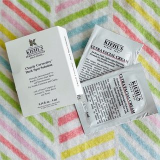 キールズ(Kiehl's)のキールズ クリアリーブライト エッセンス&クリーム サンプルセット 新品未開封(サンプル/トライアルキット)