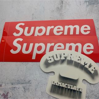 美品　supreme ステッカー　3枚　shadow tee sticker