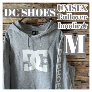 春コーデ★DC SHOES パーカー プルオーバー ユニセックス M グレー