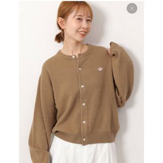 スローブイエナ(SLOBE IENA)の【DANTON/ダントン】LAMS WOOL C/N カーディガン(カーディガン)