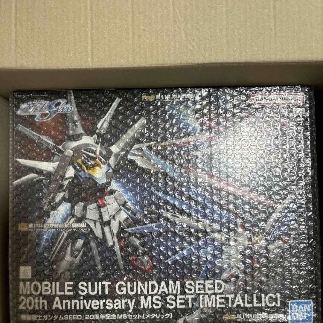 BANDAI(バンダイ)の機動戦士ガンダムSEED 20周年記念 MSセット メタリック エンタメ/ホビーのおもちゃ/ぬいぐるみ(プラモデル)の商品写真