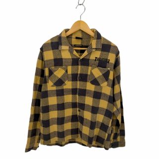 スラッシャー(THRASHER)のTHRASHER(スラッシャー) チェック オープンカラー L/Sシャツ メンズ(その他)