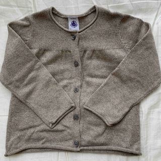 プチバトー(PETIT BATEAU)のプチバトー　カーディガン　18m 81cm(カーディガン/ボレロ)