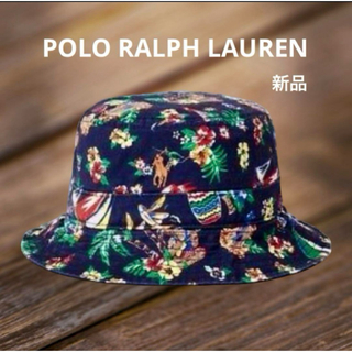 POLO RALPH LAUREN - POLO ラルフローレン　ポロベア　アロハ　バケットハット　ハット　米国購入新品