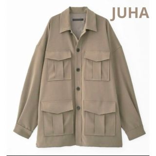 JUHA オーバーサイズ サファリ ジャケット ベージュ メンズ L〜LLくらい(その他)