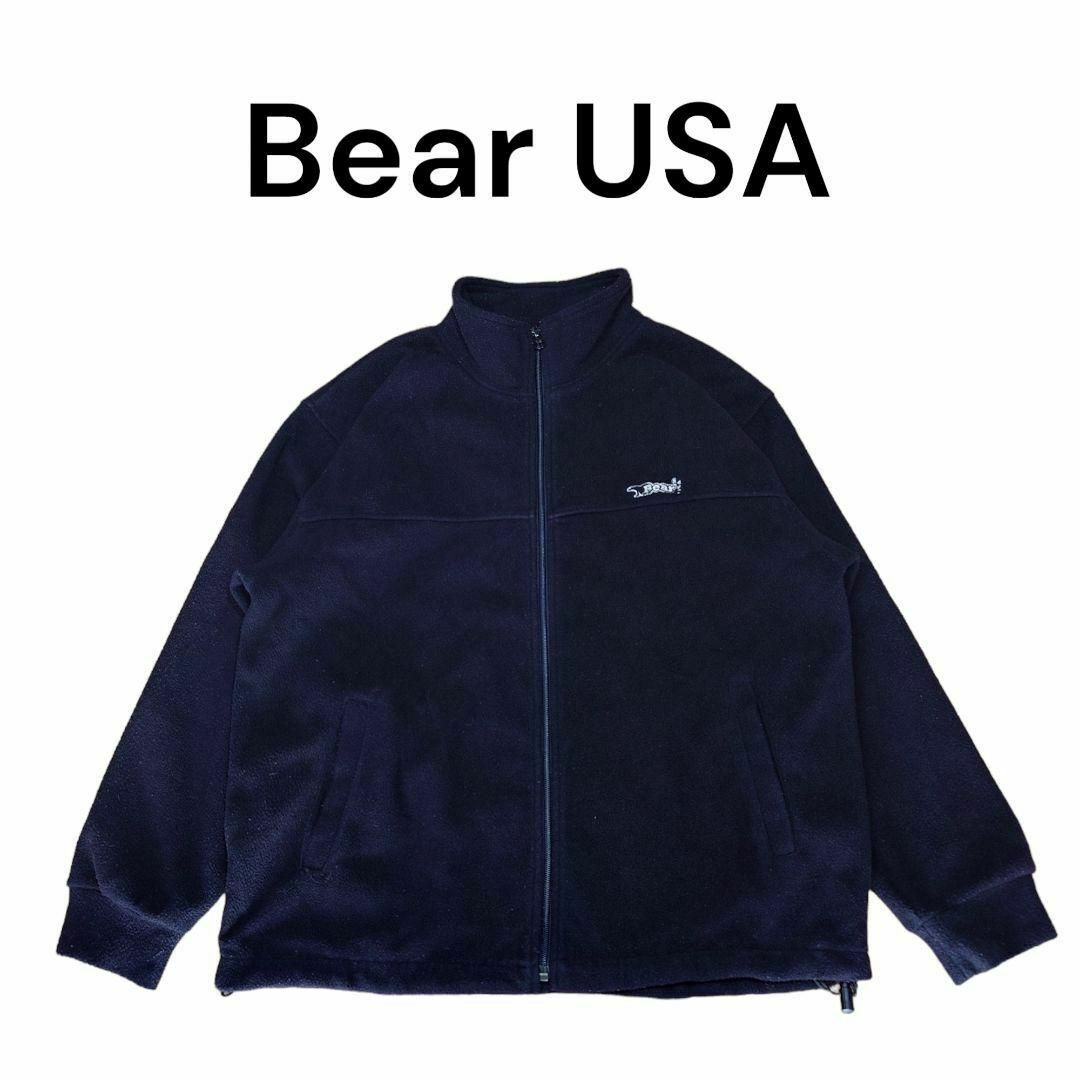 Bear USA(ベアー)のBear USA ワンポイントロゴ刺繍　フリースジャケット　ベアー メンズのジャケット/アウター(その他)の商品写真