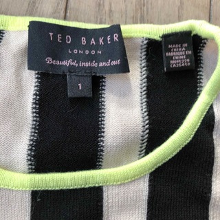 テッドベイカー(TED BAKER)のTed baker 未使用　春夏ニットワンピース(ミニワンピース)