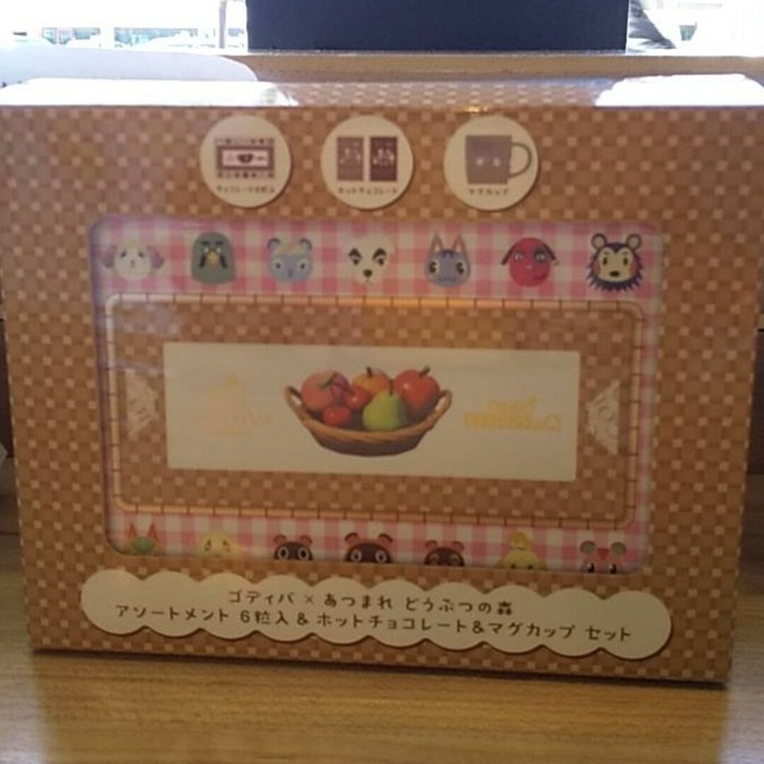 GODIVA - GODIVAどうぶつの森 ピンクマグカップの通販 by はー's shop