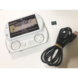 送料込SONY PSP-N1006（PSPgo）+8gbカード(携帯用ゲーム機本体)