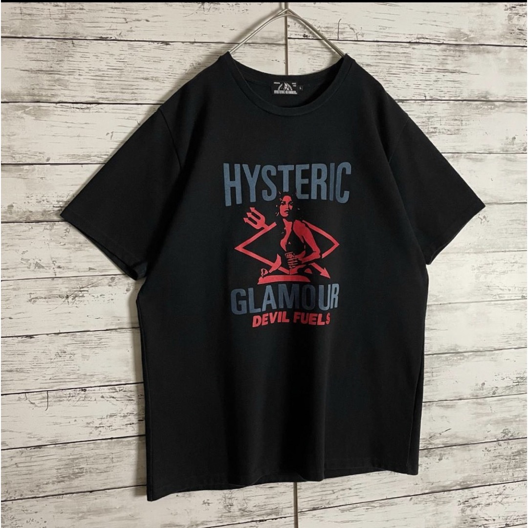 HYSTERIC GLAMOUR(ヒステリックグラマー)の【希少モデル】ヒステリックグラマー デビル ヒスガール ビックプリント tシャツ メンズのトップス(Tシャツ/カットソー(半袖/袖なし))の商品写真