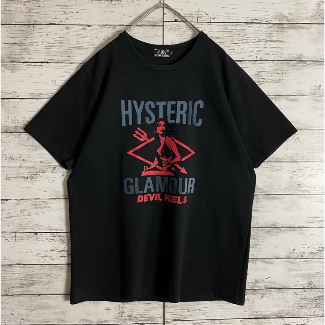 HYSTERIC GLAMOUR(ヒステリックグラマー)の【希少モデル】ヒステリックグラマー デビル ヒスガール ビックプリント tシャツ メンズのトップス(Tシャツ/カットソー(半袖/袖なし))の商品写真