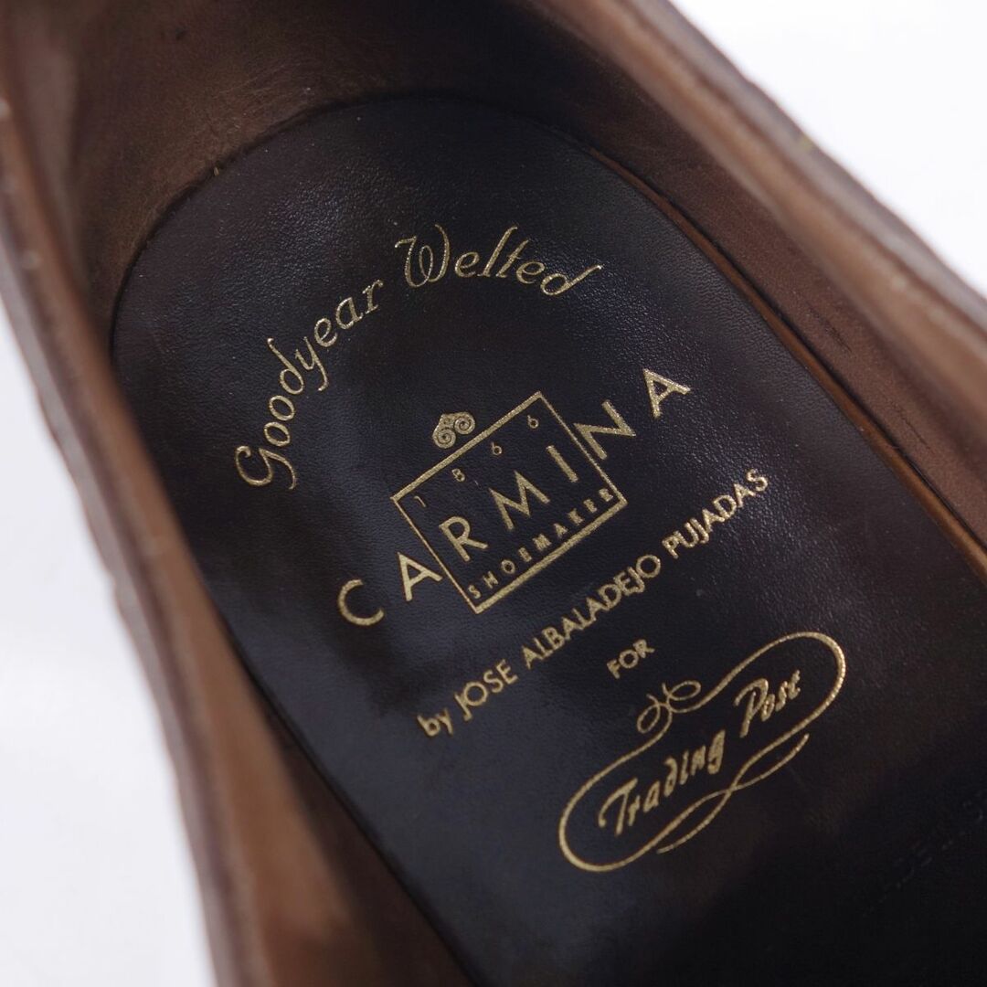 美品 カルミーナ CARMINA レザーシューズ ホールカット ビジネス 美品 カルミーナ CARMINA レザーシューズ ホールカット ビジネス