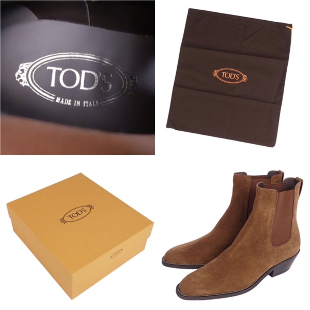 TOD'S - 美品 トッズ TOD'S ブーツ サイドゴアブーツ チェルシー TOD'S - 美品 トッズ TOD'S ブーツ サイドゴアブーツ チェルシー