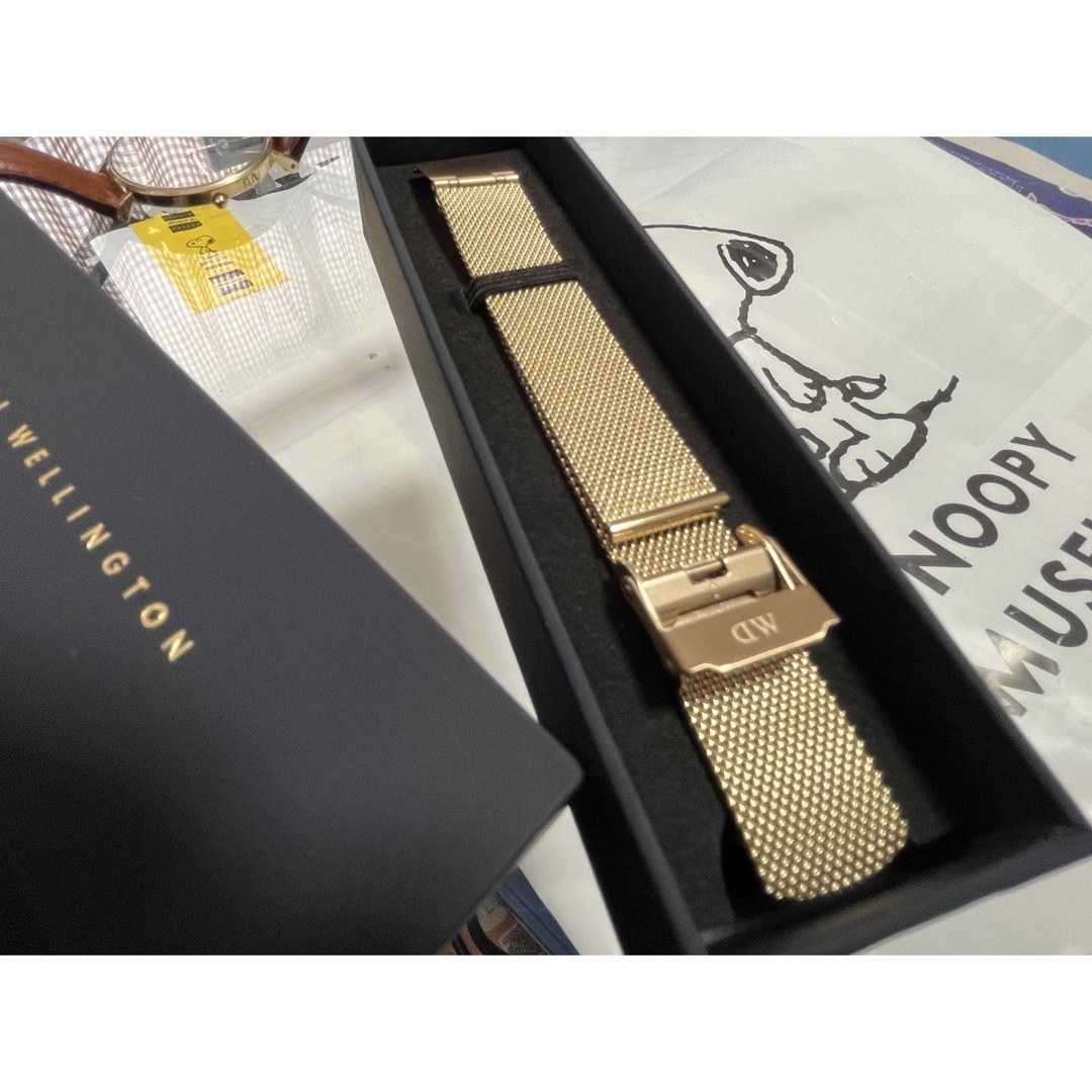 Daniel Wellington(ダニエルウェリントン)のダニエルウェリントン　メッシュベルト　GOLD メンズの時計(金属ベルト)の商品写真