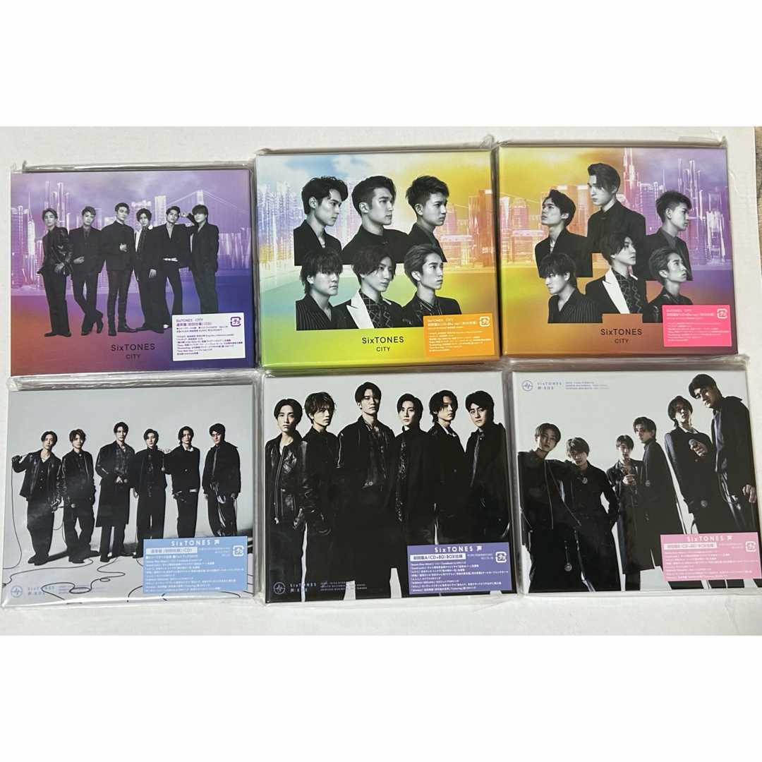 SixTONES CITY 声 3形態 Blu-ray エンタメ/ホビーのタレントグッズ(アイドルグッズ)の商品写真