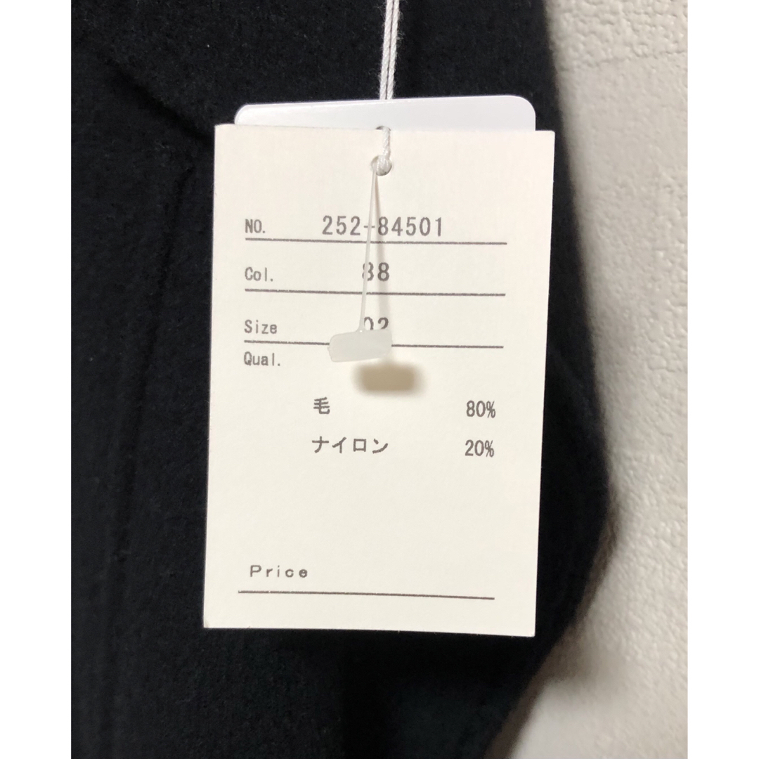 未使用美品✨CLOCHE クロッシェ ポンチョコート ブラック レディースのジャケット/アウター(ポンチョ)の商品写真