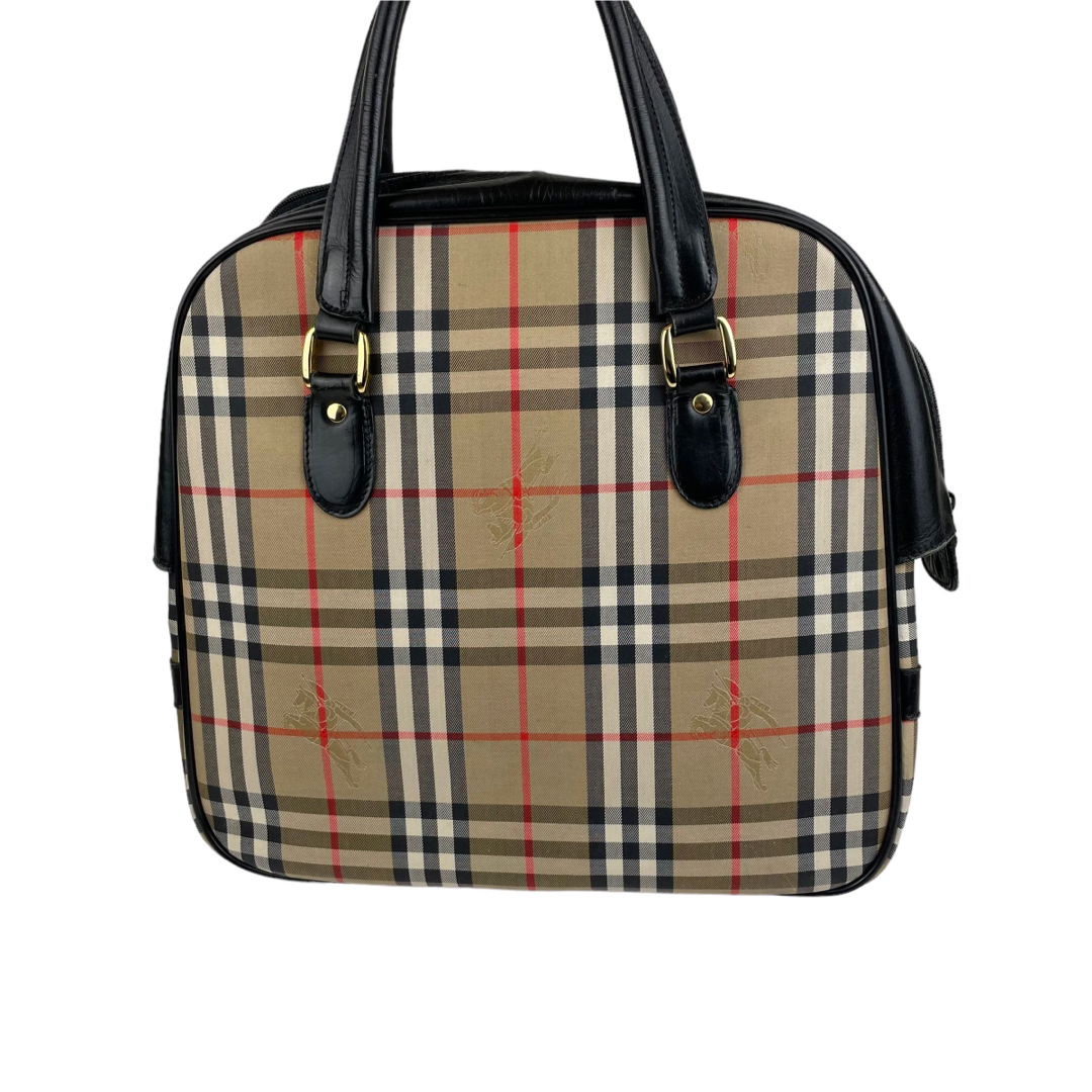 BURBERRY(バーバリー)の✨良品　Burberry バーバリー ハンドバッグ　ノバチェック　シャドーホース レディースのバッグ(ハンドバッグ)の商品写真