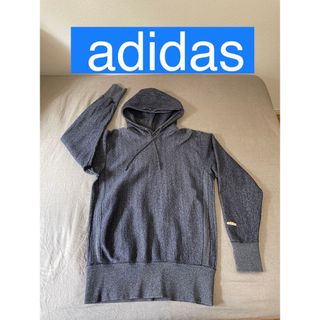 アディダス(adidas)の迅速発送　adidasコットンパーカー　インディゴ(パーカー)