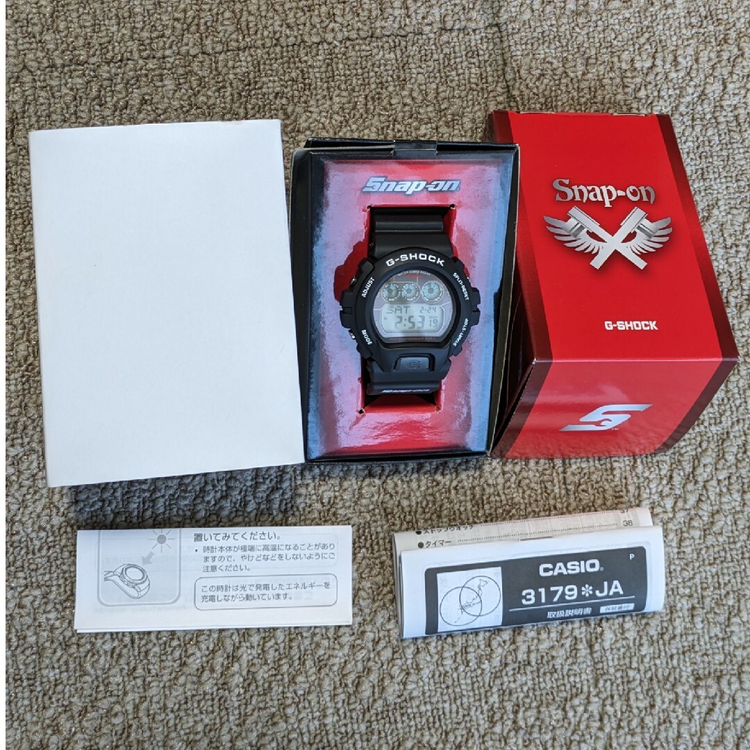 G-SHOCK(ジーショック)の未使用　希少 限定品 G-SHOCK Snap-On スナップオン ブラック　黒 メンズの時計(腕時計(デジタル))の商品写真