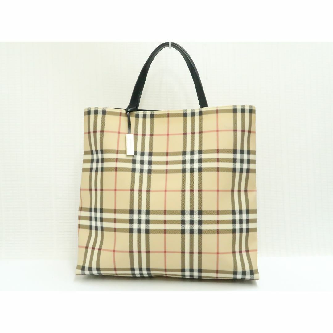 BURBERRY(バーバリー)のバーバリー　ノヴァチェック　バッグ　　コーティングキャンバス　18679611 レディースのバッグ(トートバッグ)の商品写真