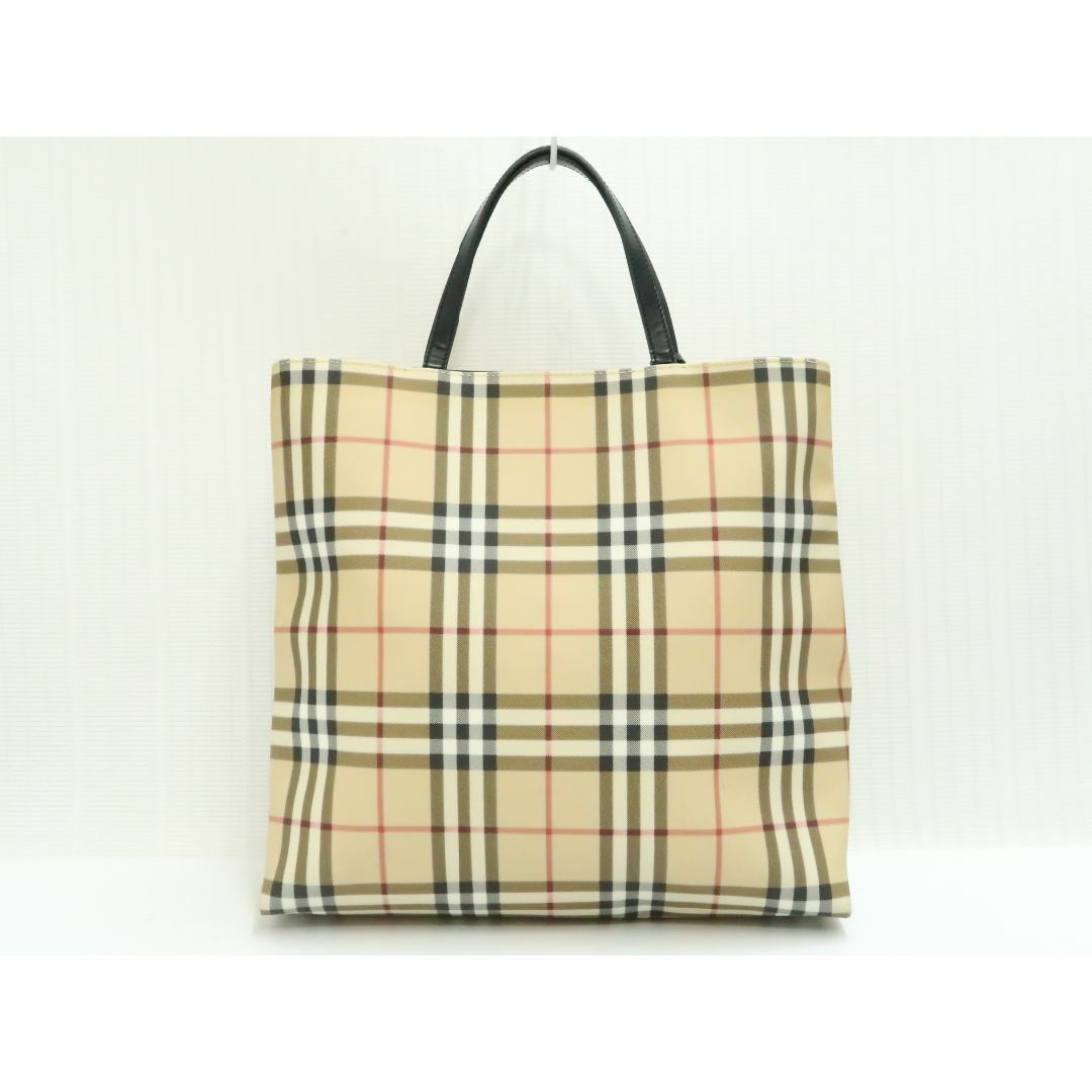 BURBERRY(バーバリー)のバーバリー　ノヴァチェック　バッグ　　コーティングキャンバス　18679611 レディースのバッグ(トートバッグ)の商品写真