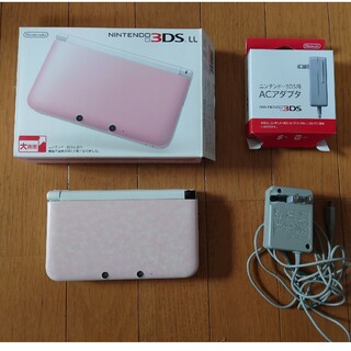 Nintendo 3DS  LL 本体ピンク/ホワイト(携帯用ゲーム機本体)